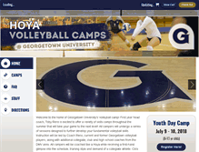 Tablet Screenshot of hoyavolleyballcamp.com